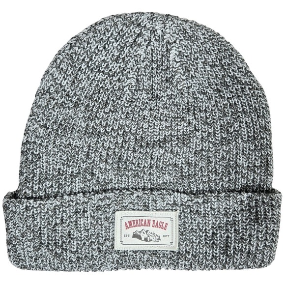 American Eagle Outfitters Other - American Eagle Outfitters Mens Womens Knit Beanie Hat‎ Cap Black White One Size